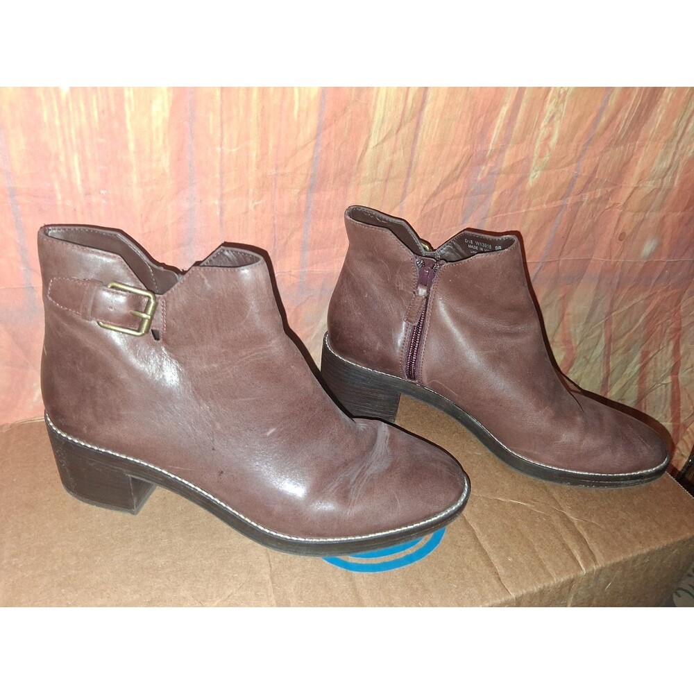 Cole Haan Women's Brown Booties Sz 9B